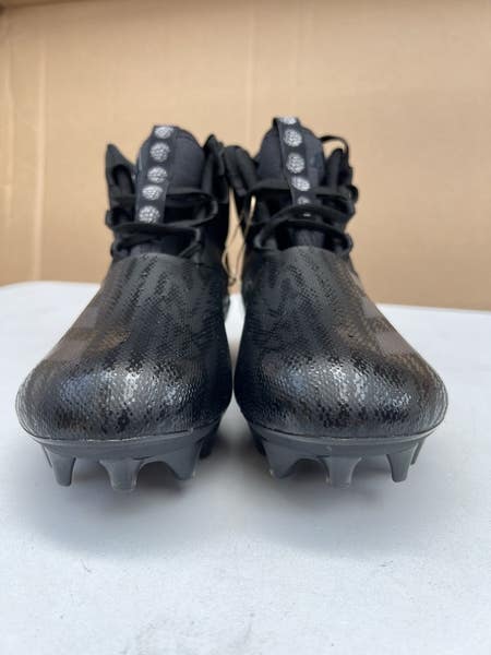 Adidas Adizero Chaos Black Lineman Cleats Mens Size 10.5 New 
