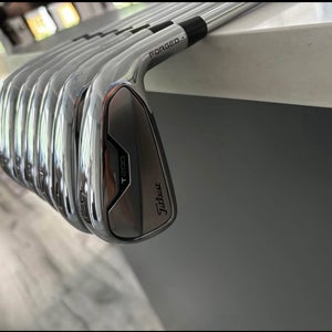 Men's 2021 Titleist T200 2021 Right Handed Iron Set Extra Stiff Flex S300 Steel Shaft (New)