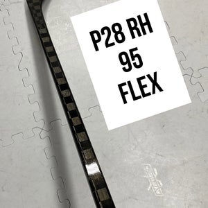 Senior(1x)Right P28 95 Flex ProBlackStock™ Unbranded Blackouts Pro Stock Nexus Hockey Sticks