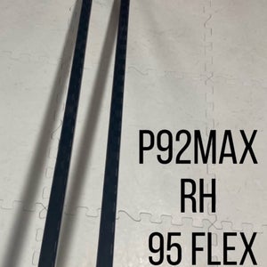 Senior(2x)Right P92M 95 Flex PROBLACKSTOCK Pro Black Out Unbranded Pro Stock Hockey Sticks