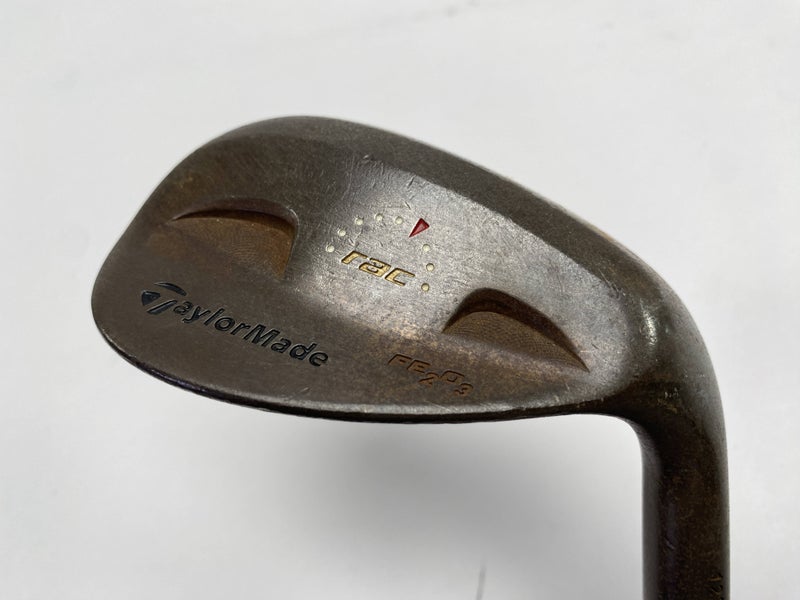 TaylorMade Rac Fe2 03 Lob Wedge LW 60* 12 Bounce True Temper Dynamic Gold RH