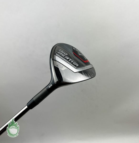 Callaway Big Bertha 9 Fairway Wood 25* RCH 55g Senior Flex Graphite Golf Club