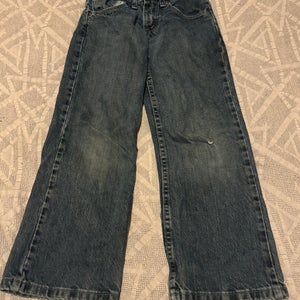 Wrangler Boy’s Size 8 Slim Straight Blue Jeans