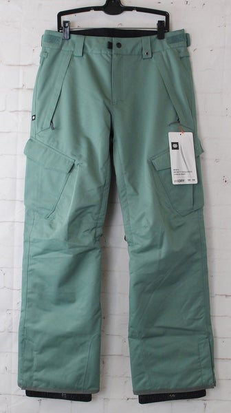 686 Infinity Insulated Cargo Snowboard Pants, Men's Small, Cypress Green New