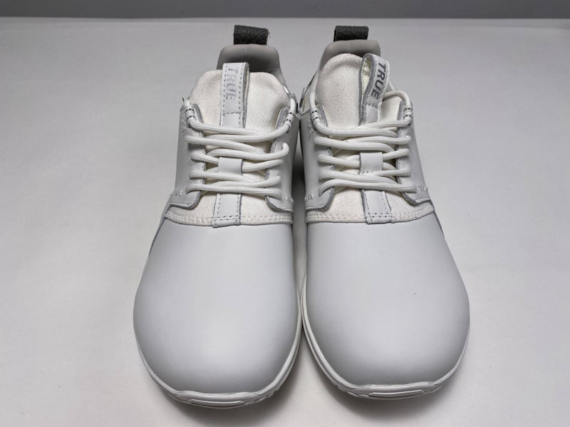 True Linkwear OG Tour Golf Shoes White Gray Men's SZ 8.5 (OGT-01-002)