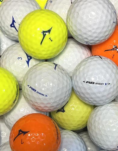 15 Mizuno RB 566/ 566v Near Mint AAAA Used Golf Balls, color included