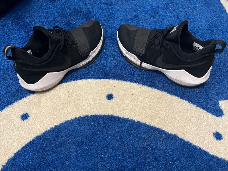 Nike PG Paul George Black Zoom Air Mens Basketball Shoe