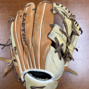 Brown Easton X series Right Hand Throw Baseball Glove 11"