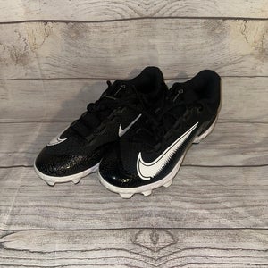Nike Alpha Huarache Elite 4 Low MCS Baseball Cleats Black FD6221-001 Men Sz 9