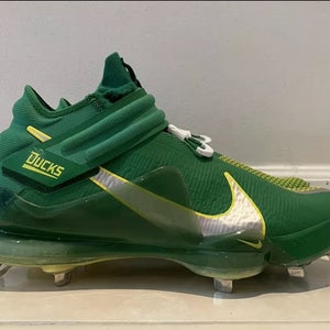 Nike Force Zoom Trout 7 Oregon Ducks PE Baseball Cleats Men Size 9.5 DH0120-300 Jordan