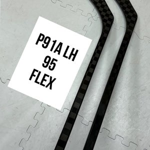 Senior(2x)Left P91A (DRURY) 95 Flex PROBLACKSTOCK Pro Black Out Unbranded Pro Stock Hockey Sticks