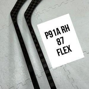 Senior(2x)Right P91A 87 Flex (DRURY) ProBlackStock™ Unbranded Pro Stock Nexus Hockey Sticks
