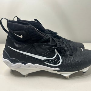 Size 9.5 Men’s Nike Alpha Huarache NXT Black Baseball Cleats