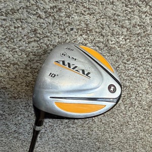 Left Handed RAM Axial Driver Golf Club 10 Degree Regular Uniflex Shaft