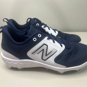 Size 16 Men’s New Balance Fresh Foam 3000 V6 Navy Molded  Baseball Cleats