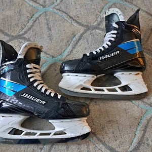 2020 Bauer Supreme UltraSonic Hockey Skates Regular Width  Pro Stock 9 (Used)