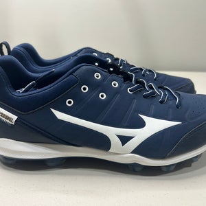 Size 6 Women’s Mizuno 9-Spike Advanced Finch Elite 5 TPU Molded Softball Navy