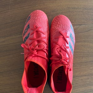 Red Men's Size M 8.0 (W 9.0) Adidas Predator freak.3 Indoor Cleats (New)