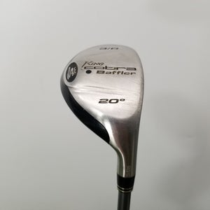 2006 COBRA BAFFLER 3 HYBRID 20* STIFF ALDILA NVHL GREEN 65G +HC FAIR