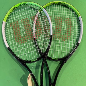 (2 Pack) Wilson Blade Feel 26 Tennis Racquet