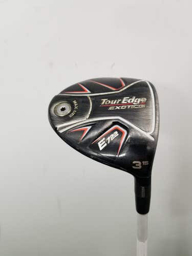 2022 TOUR EDGE E722 3 WOOD 15* REGULAR FUJIKURA AIR SPEEDER 40 FAIR