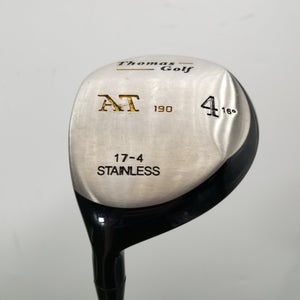 LEFTY THOMAS GOLF AT190 4 WOOD 16* REGULAR ULTRALITE +HC GOOD