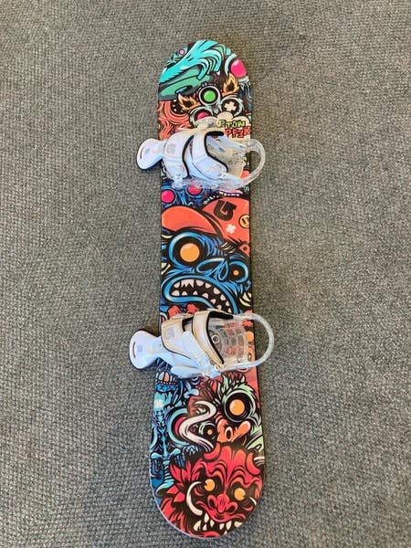 Burton Chopper Kid's Snowboard 120cm | Burton Bindings Soft Flex