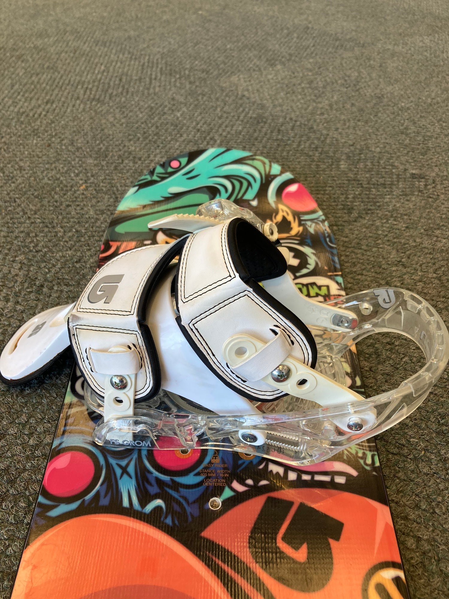 Burton Chopper Kid's Snowboard 120cm | Burton Bindings Soft Flex