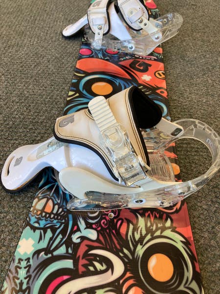Burton Chopper Kid's Snowboard 120cm | Burton Bindings Soft Flex