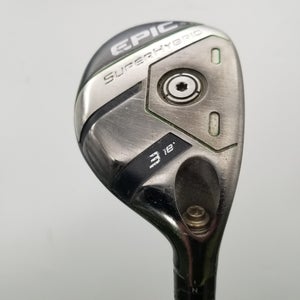 2022 CALLAWAY EPIC SUPER 3 HYBRID 18* REGULAR AEROTECH STEELFIBER FC75 FAIR