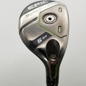 2022 CALLAWAY EPIC SUPER 5 HYBRID 24* REGULAR AEROTECH STEELFIBER FC75 FAIR