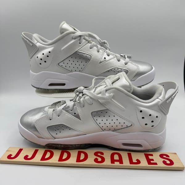 Nike Air Jordan 6 Retro Golf Low 'Gift Giving Pack' Silver FD6719