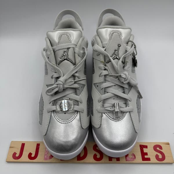 Nike Air Jordan 6 Retro Golf Low 'Gift Giving Pack' Silver FD6719