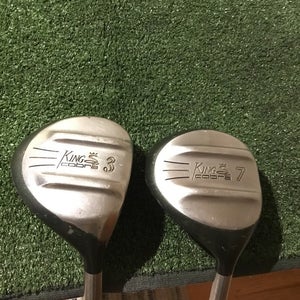 King Cobra Seniors Woods Set (3W & 7W) Seniors Autoclave System Graphite Shafts