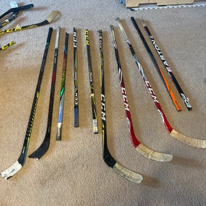 Broken Hockey Sticks