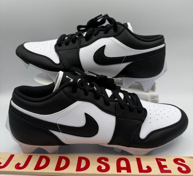Nike Air Jordan 1 Low TD Football Cleats Panda FJ6245-100  display picture 3