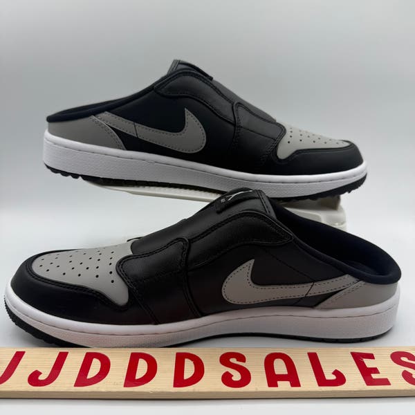 Nike Air Jordan 1 Mule Golf Shoes Shadow FJ1214-003 Black