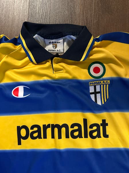 Throwback Parma AC Fabio Cannavaro #17 Retro Champion Adult