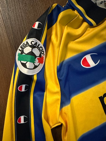 ビンテージ Champion サッカーシャツ L カンナヴァーロ パルマA.C.