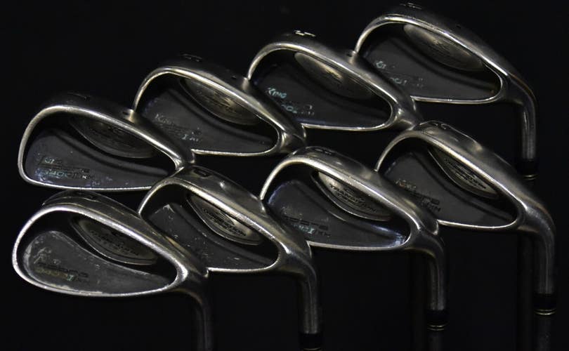 KING COBRA 3400I GOLF SET 4-9, PW LENGHT: 38.5 IN FLEX: REGULAR RH