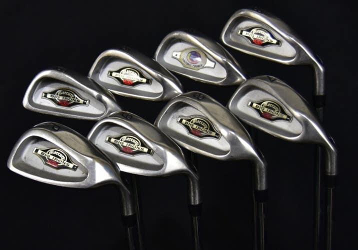 MERCURY BIG IRONS SET GOLF SET 3-9, PW LENGHT:(5)38.5 IN RH