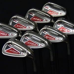 ADAMS GOLF INSIGHT XTD3 GOLF SET 4-9, PW,GW IRONS LENGHT: (5)37" FLEX: LIGHT RH