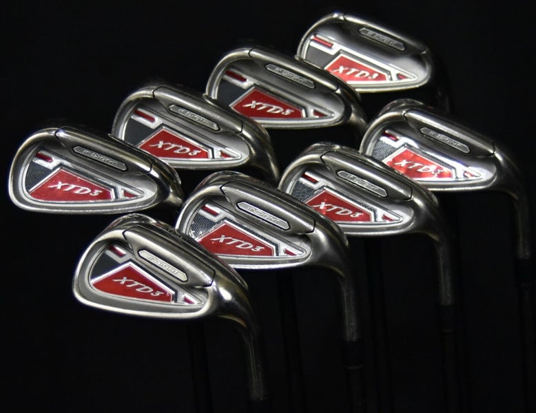 ADAMS GOLF INSIGHT XTD3 GOLF SET 4-9, PW,GW IRONS LENGHT: (5)37" FLEX: LIGHT RH