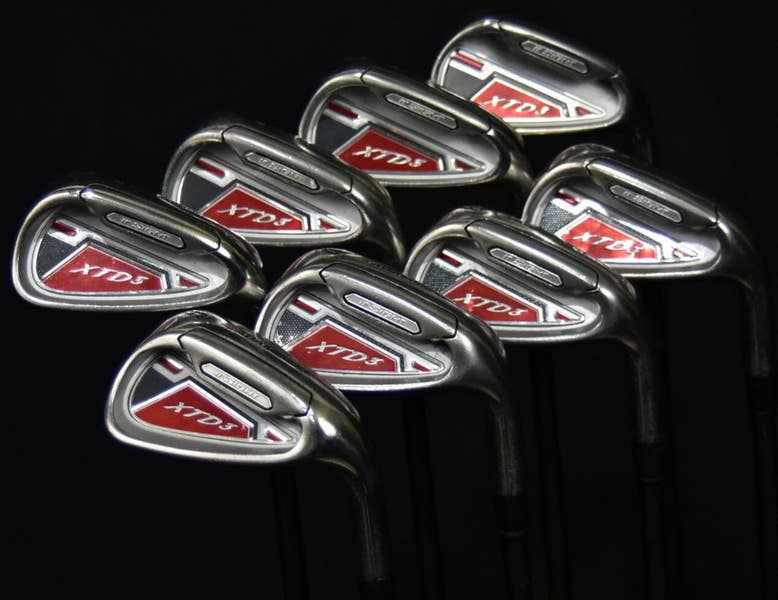ADAMS GOLF INSIGHT XTD3 GOLF SET 4-9, PW,GW IRONS LENGHT: (5)37