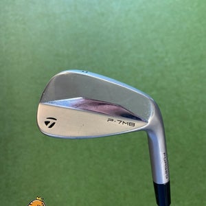 Used RH TaylorMade P7MB Forged Pitching Wedge KBS Tour Extra Stiff Steel