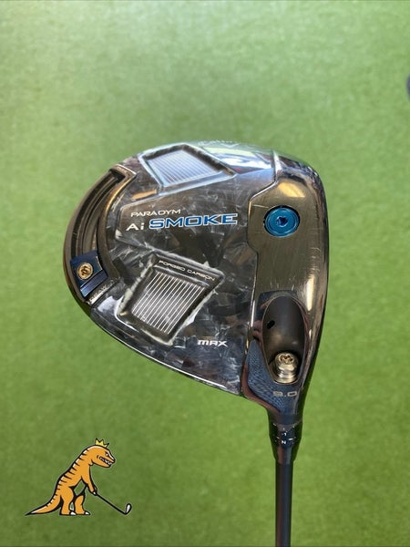 Used RH Callaway Paradym Ai Smoke Max 9* Driver Tensei AV Blue 65g Graphite