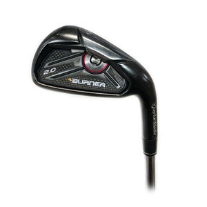 TaylorMade Burner 2.0 Black Single 6 Iron Steel Project X 6.0 Stiff Flex