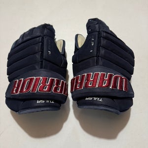 Warrior Alpha Pro Gloves 14" Pro Stock Tulsa ECHL (Used)