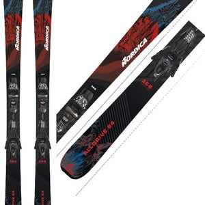 NORDICA ALLDRIVE 84 180cm LL MTN SKIS W/ BINDINGS, NEW