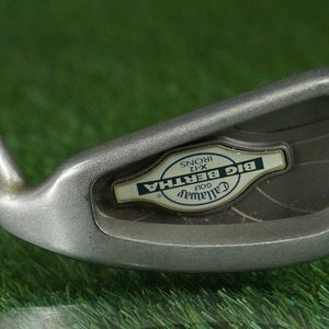 CALLAWAY GOLF BIG BERTHA X-12 IRONS 4 IRON WOMEN'S LADIES GEMS 99 GRAPHITE RH